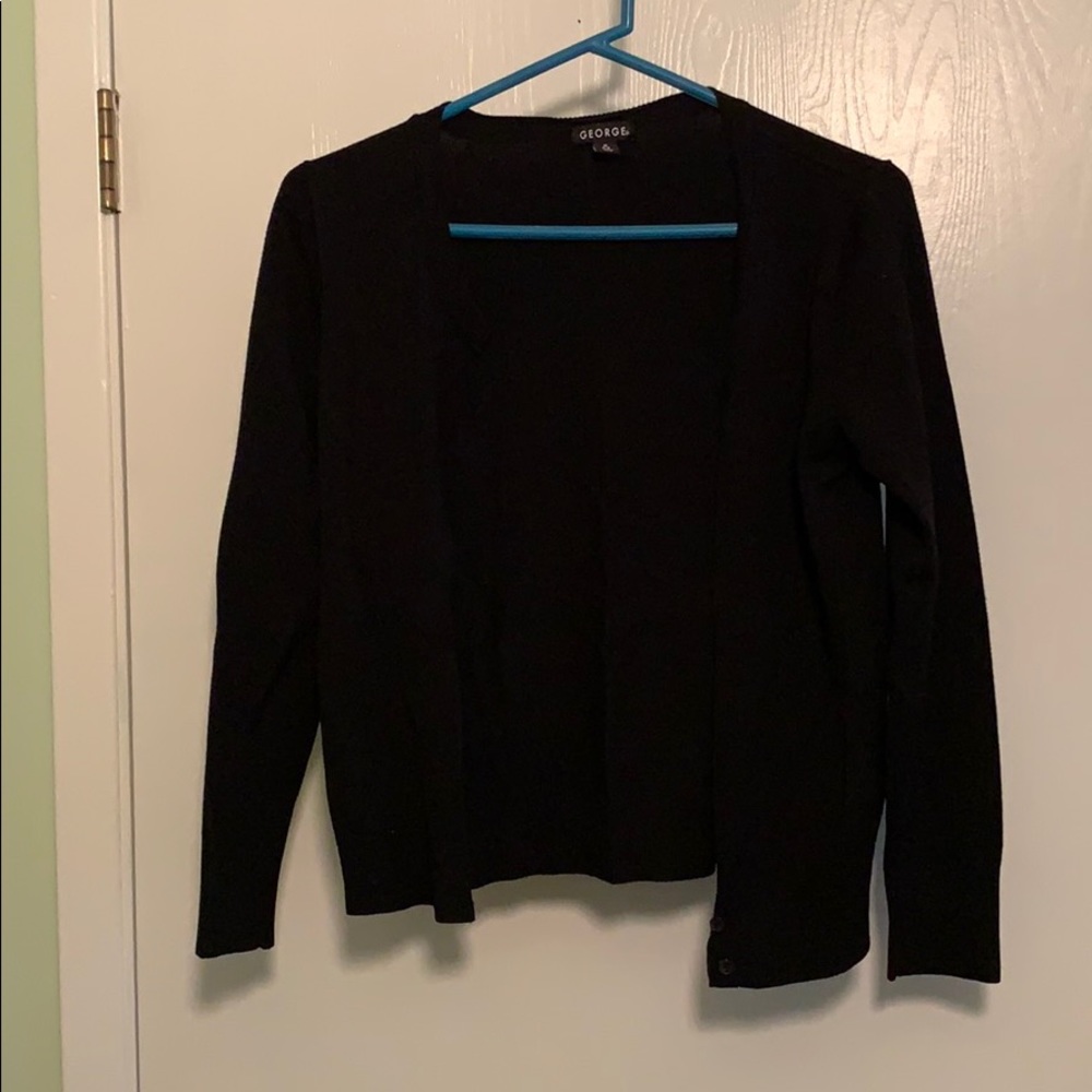 Black button up cardigan